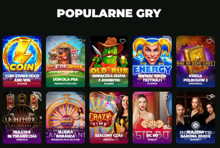 Winbeatz Casino gry