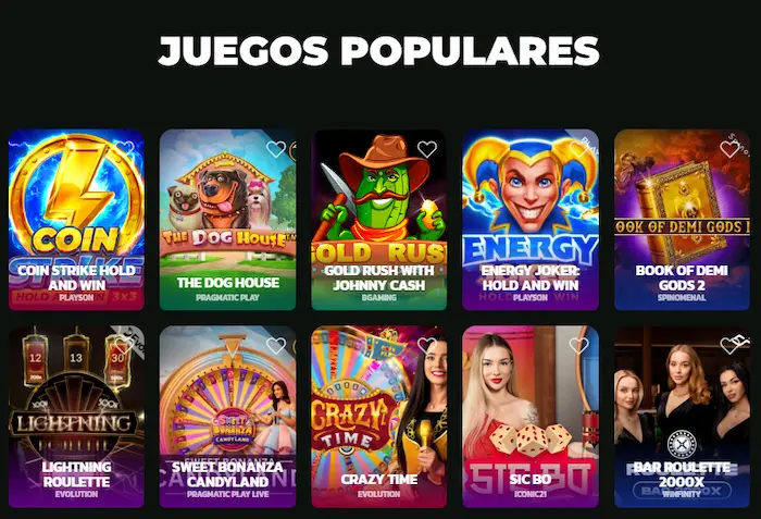 Winbeatz Casino Juegos
