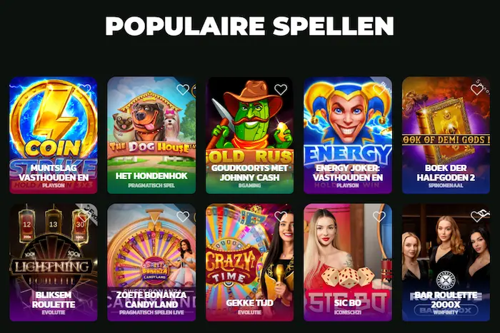 Winbeatz Casino spellen